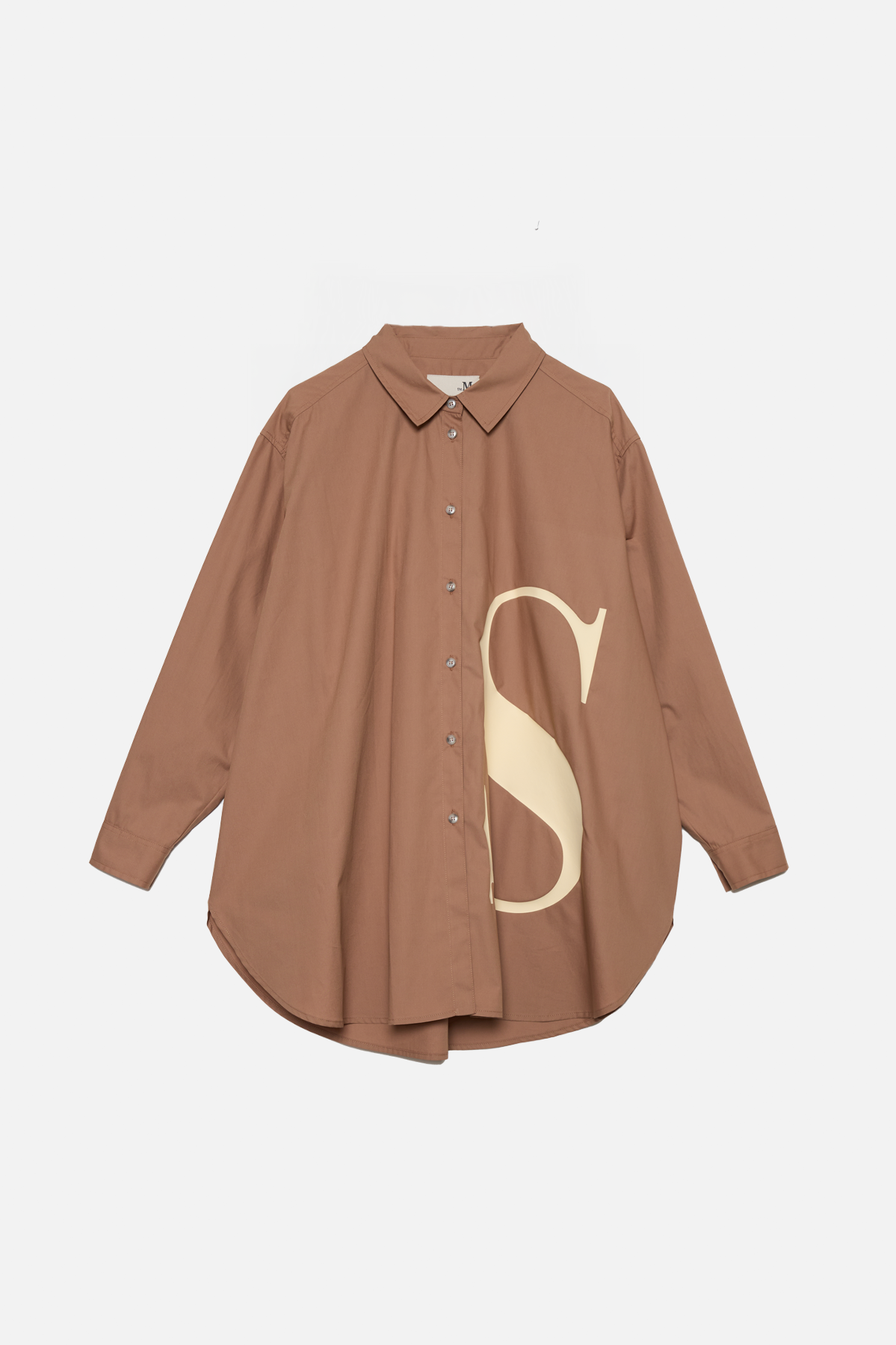 CAMICIA PERSONALIZZATA biscotto lettere latte